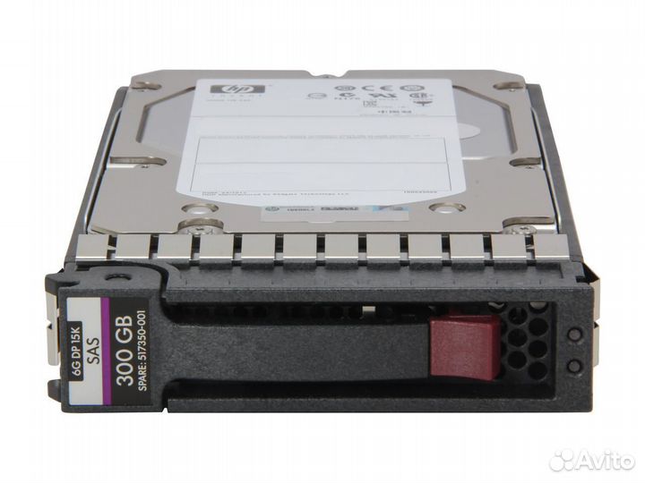 Жесткий диск HP 300GB 15K DP 3.5 SAS (516814-B21)