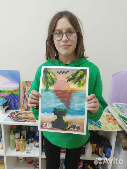 Занятия по рисованию для детей от 4 лет