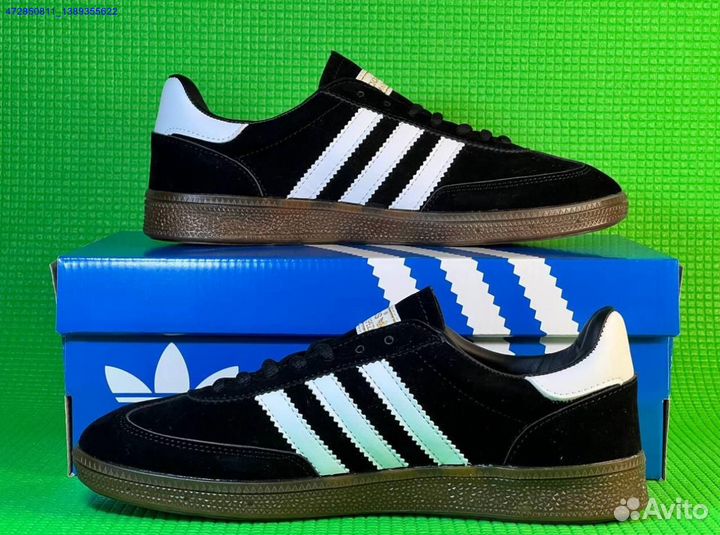 Премиальные кроссовки Adidas Spezial Black