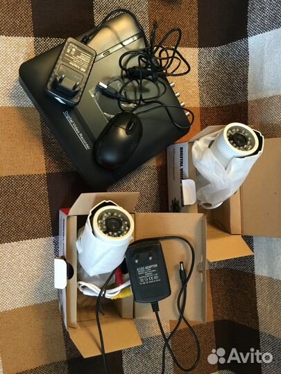 Наблюдение. Комплект видеонаблюдения. Камеры