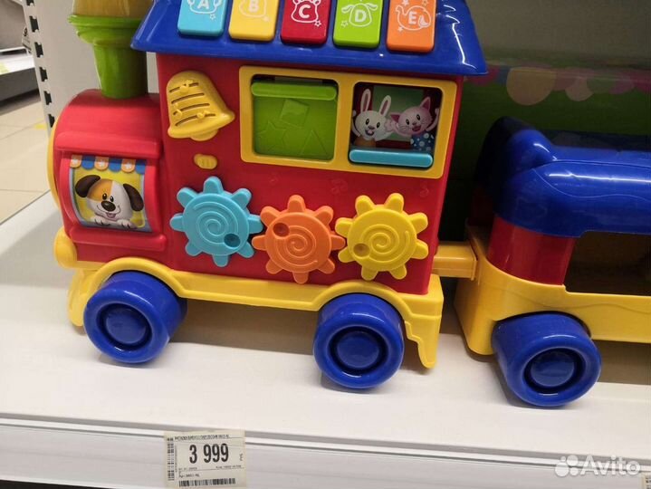 Каталка-толокар «Паровозик» Smily