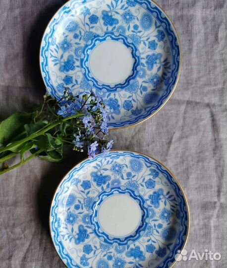 Антикварная кофейная пара