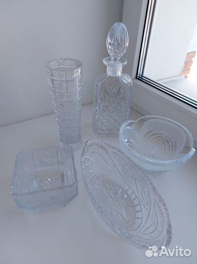 Хрустальная салатница