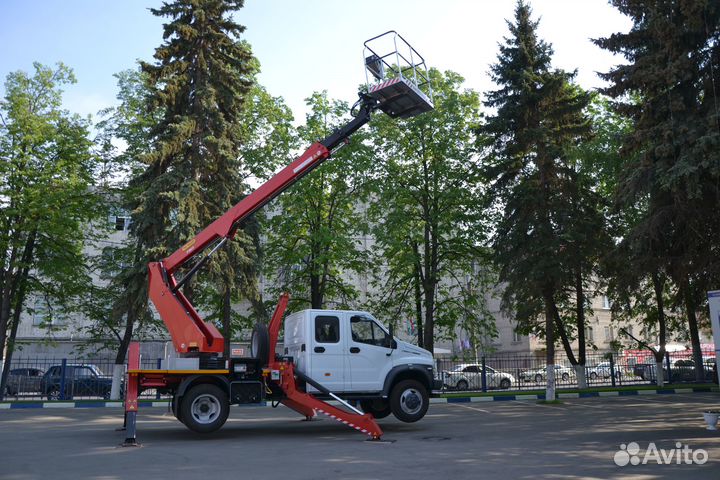 Автогидроподъемник 18м Palfinger P180T Газон Next