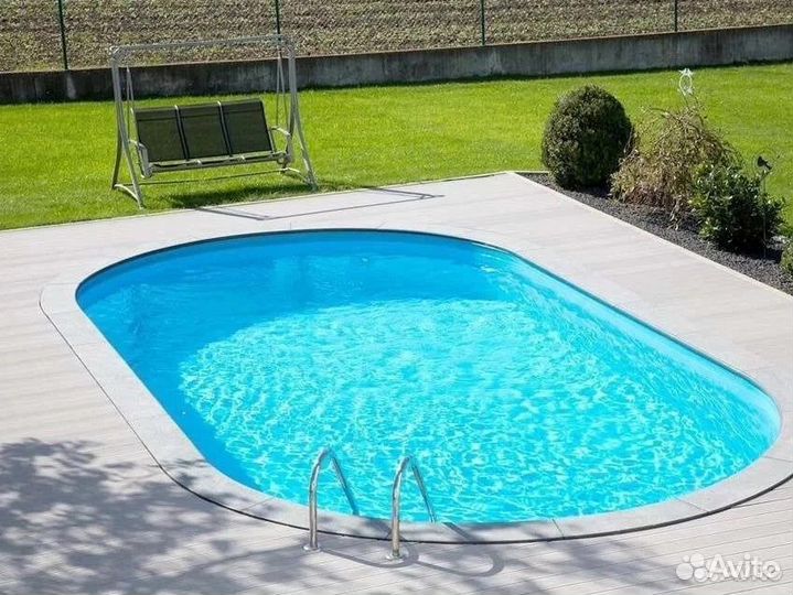 Пластиковый бассейн