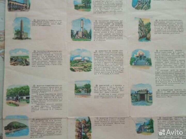 Туристкая схема Крым