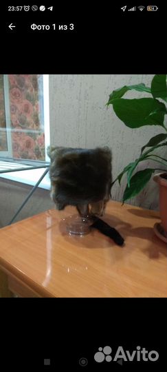 Шапка норковая женская новая