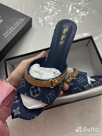Тапочки женские louis vuitton