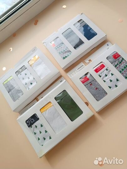 Боксеры Zara комплект 3 шт 98 116 128 140 152 164