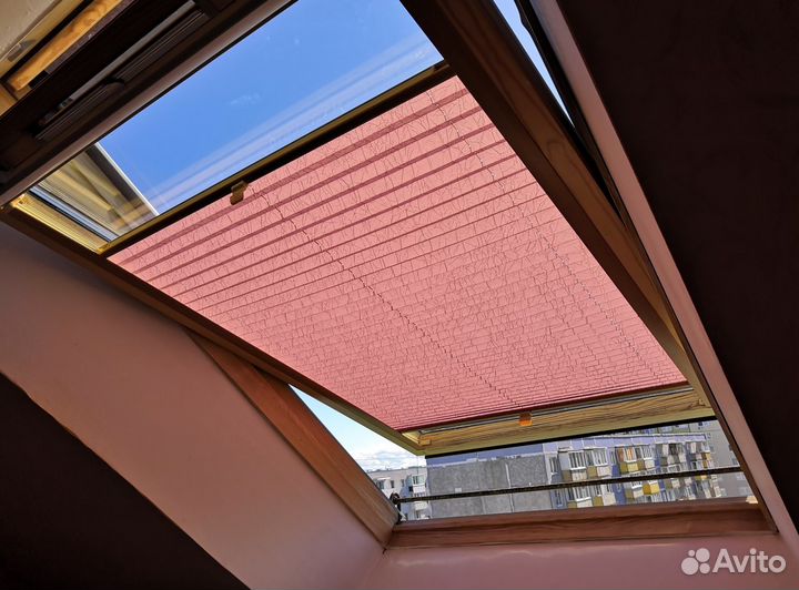 Шторы на мансардные окна