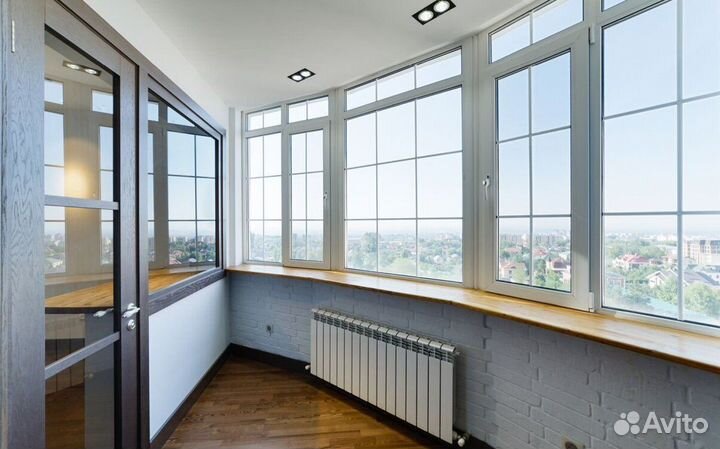 Остекление балконов и лоджий в рассрочку R6934