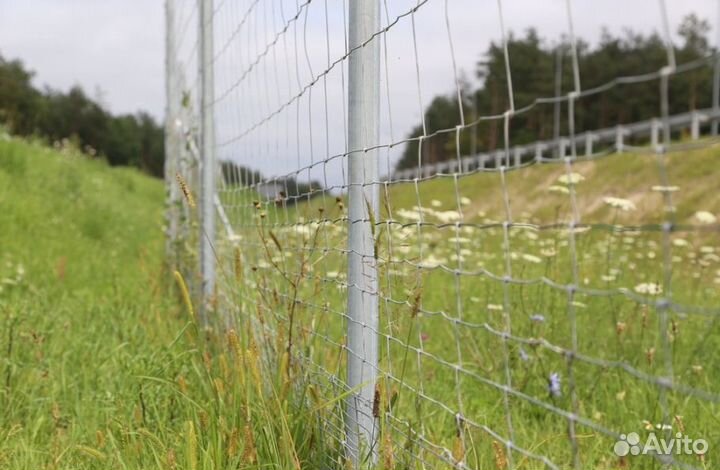 Сетка для ограждений, шарнирная 50метров