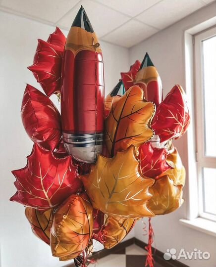 Воздушные шарики на 1 сентября,Шарики на 1сентября