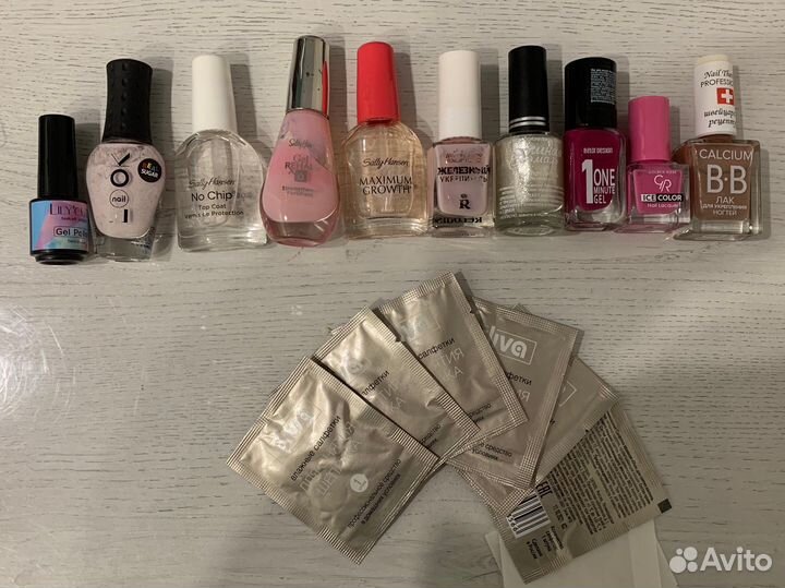 Лаки для ногтей sally hansen, nail look, frenchi