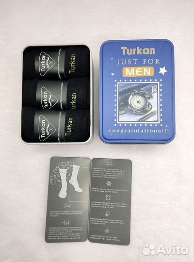 Набор подарочный носков в коробочке