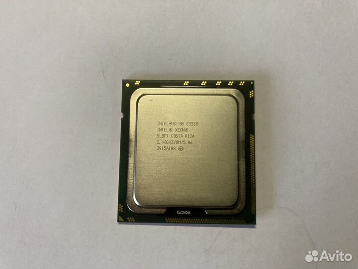 Процессор intel xeon