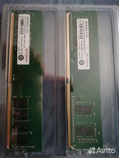Оперативная память ddr4 8gb(2 по 4gb) 2666