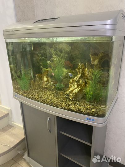 Аквариум с тумбой jebo 375
