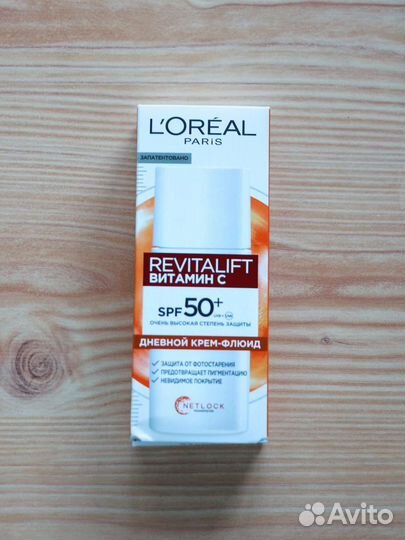 Крем флюид для лица loreal revitalift spf 50