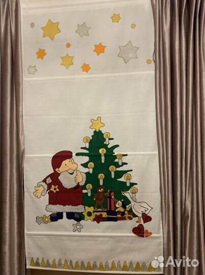 Римские шторы для детской комнаты