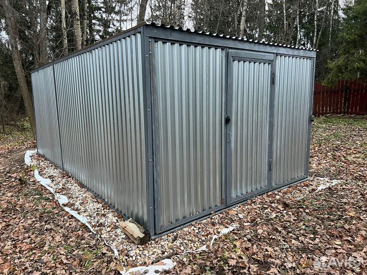 Гараж-пенал оцинкованный