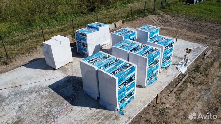 Газоблок остатки