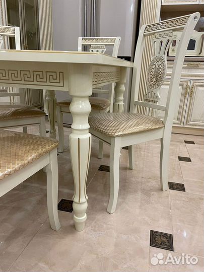 Кухонный стол и стулья А17