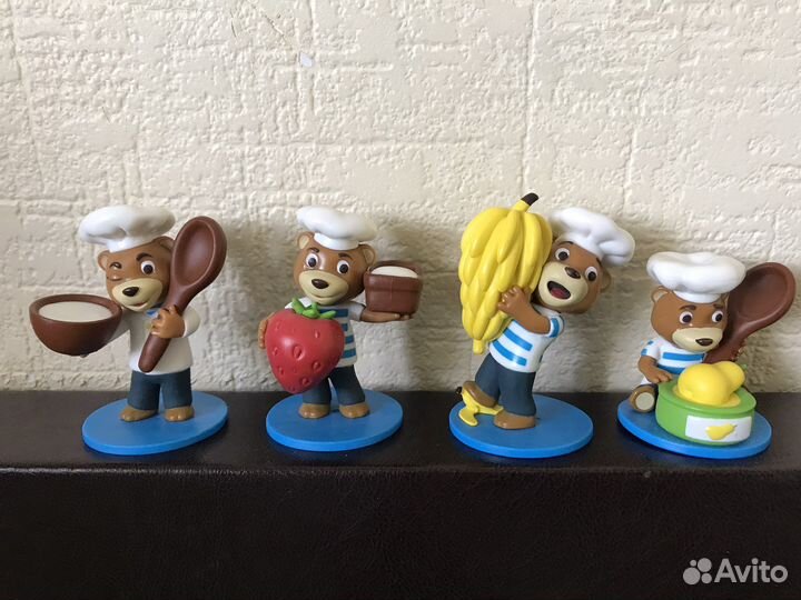 Фигурки мишка барни
