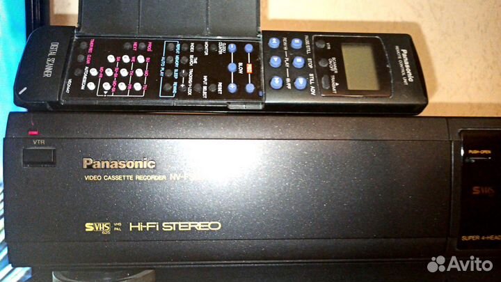 Видеомагнитофон Panasonic NV-FS88 S-VHS Hi-Fi Ster