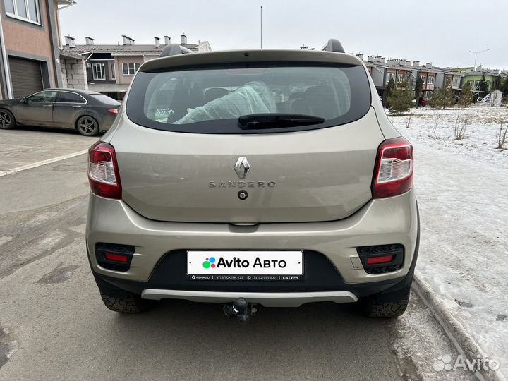 Renault Sandero Stepway 1.6 МТ, 2019, 120 750 км