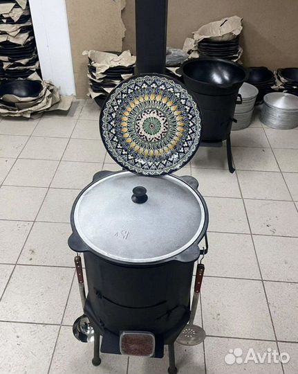 Казан чугунный 10л