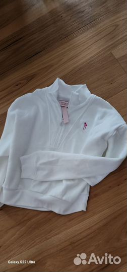 Спортивная кофта укороченная с начесом