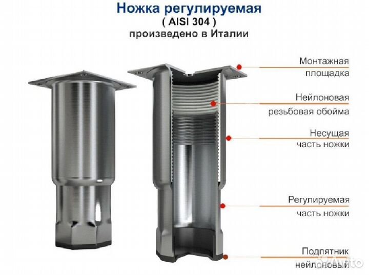 Стол холодильный Hicold SN 11/TN с бортом