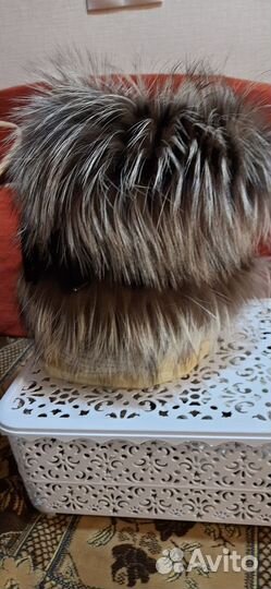 Шапка зимняя меховая женская