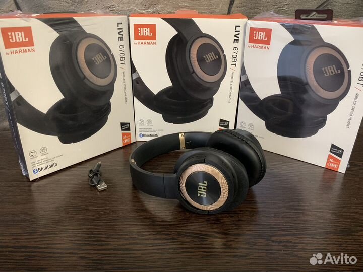 Беспроводные наушники JBL накладные