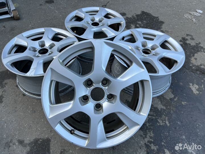 Оригинальные кованные диски Audi R16 5x112