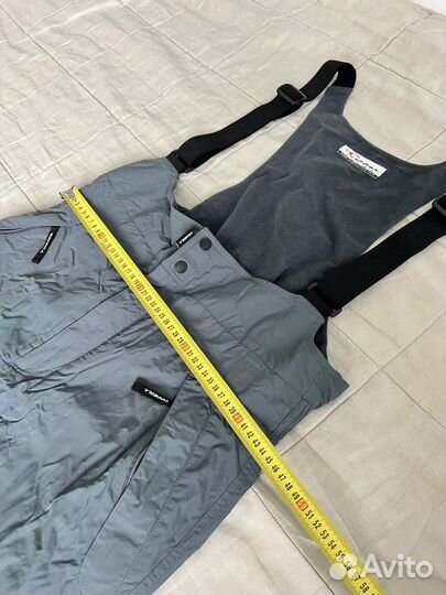 Штаны комбинезон тёплые 52