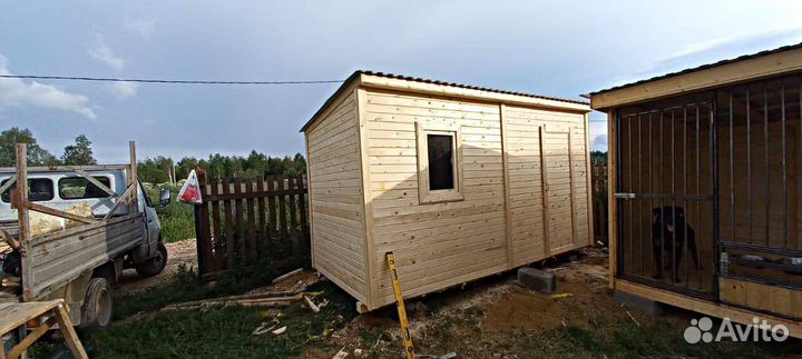 Бытовка зимняя блок-контейнер