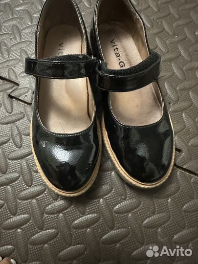 Туфли школьные для девочки 34 размер
