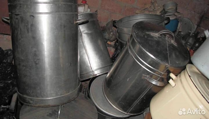 Баки из нержавейки, фляги, канистры и кастрюли