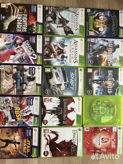 Xbox 360 250gb не прошитый + kinect