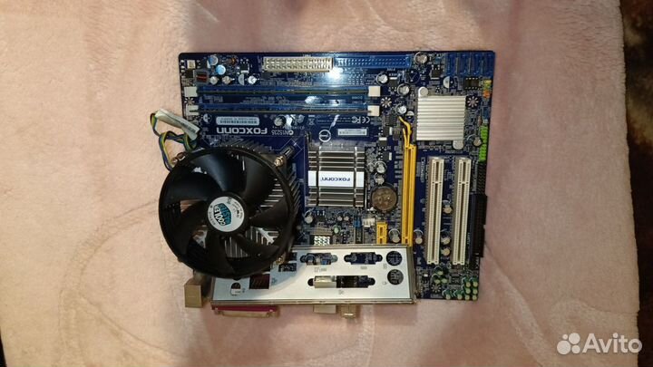 Комплект матплаты ddr2 Pentium DualCore 2,5