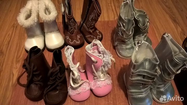 Сапожки, ботиночки, туфли для кукол