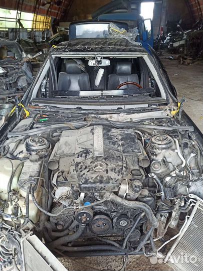 Разбор Mercedes W220 рестайлинг S500 L 5л 4matic