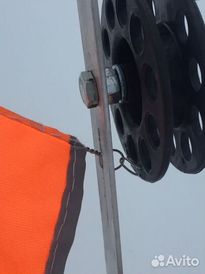 Жерлица (флажок) для зимней рыбалки