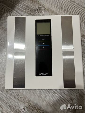 Весы напольные электронные scarlett sc-219