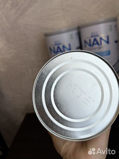 Смесь Nan Нан безлактозный