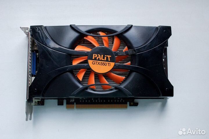 Видеокарта palit geforce gtx 550 ti 1gb