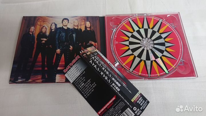 Iron maiden. japan CD. диск