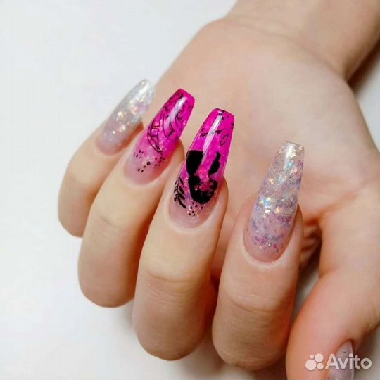 Маникюр с покрытием гель-лаком
